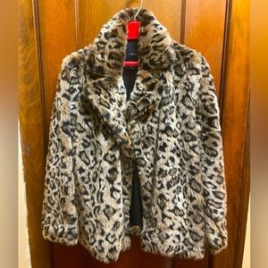 Forever 21 faux fur blazer